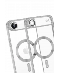 Newface Apple iPhone 17 Air Kross Magneticsafe Kapak - Gümüş