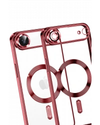 Newface Apple iPhone 17 Air Kross Magneticsafe Kapak - Kırmızı