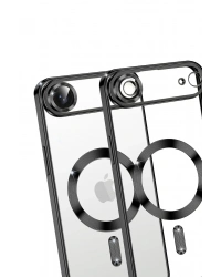 Newface Apple iPhone 17 Air Kross Magneticsafe Kapak - Siyah