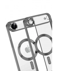 Newface Apple iPhone 17 Air Kross Magneticsafe Kapak - Titan Gri