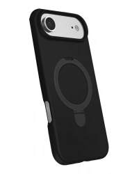 Newface Apple iPhone 17 Air Regal Magsafe Standlı Kapak - Siyah