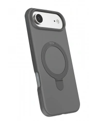 Newface Apple iPhone 17 Air Regal Magsafe Standlı Kapak - Titan Gri