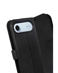 Newface Apple iPhone 17 Air Trend S Plus Kapaklı Kılıf - Siyah