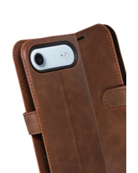 Newface Apple iPhone 17 Air Trend S Plus Kapaklı Kılıf - Taba