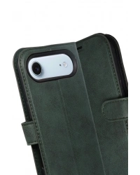 Newface Apple iPhone 17 Air Trend S Plus Kapaklı Kılıf - Yeşil