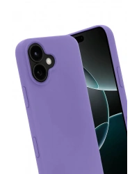 Newface Apple iPhone 17 First Silikon - Lila