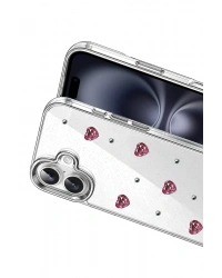 Newface Apple iPhone 17 Fiyonk Desenli Kapak - Desen 3