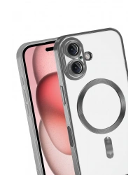 Newface Apple iPhone 17 Kross Magneticsafe Kapak - Titan Gri