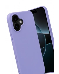 Newface Apple iPhone 17 Nano içi Kadife Silikon - Lila