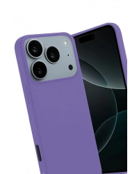 Newface Apple iPhone 17 Pro First Silikon - Lila