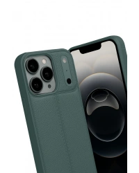 Newface Apple iPhone 17 Pro Max Auto Focus Kapak - Koyu Yeşil