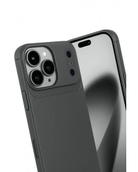 Newface Apple iPhone 17 Pro Max Auto Focus Karbon Kapak - Gri