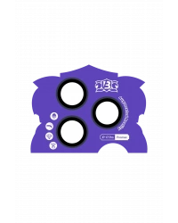 Newface Apple iPhone 17 Pro Max Bilvis Titan Kamera Lens - Lacivert