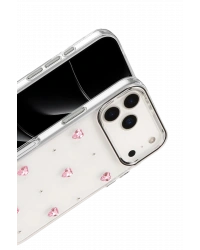 Newface Apple iPhone 17 Pro Max Fiyonk Desenli Kapak - Desen 3