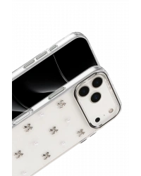 Newface Apple iPhone 17 Pro Max Fiyonk Desenli Kapak - Desen 8