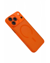 Newface Apple iPhone 17 Pro Max Jota Lensli Magsafe Kapak - Turuncu