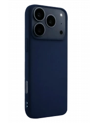 Newface Apple iPhone 17 Pro Max Nano içi Kadife Silikon - Lacivert