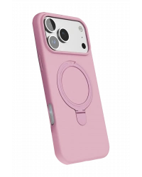 Newface Apple iPhone 17 Pro Max Regal Magsafe Standlı Kapak - Açık Pembe