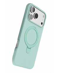 Newface Apple iPhone 17 Pro Max Regal Magsafe Standlı Kapak - Su Yeşili