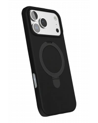 Newface Apple iPhone 17 Pro Regal Magsafe Standlı Kapak - Siyah