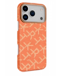 Newface Apple iPhone 17 Pro Vega Magsafe Kapak - Açık Turuncu