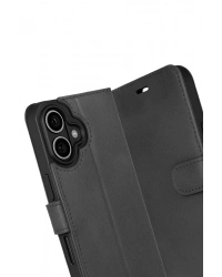 Newface Apple iPhone 17 Trend S Plus Kapaklı Kılıf - Siyah