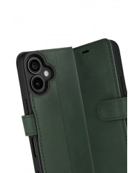 Newface Apple iPhone 17 Trend S Plus Kapaklı Kılıf - Yeşil