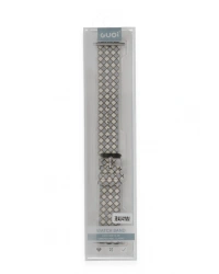 Newface Apple Watch 38mm Karo Motif Kordon - Lila