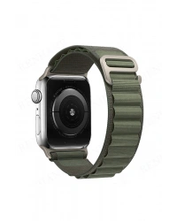 Newface Apple Watch 38mm Mountain Kordon - Yeşil