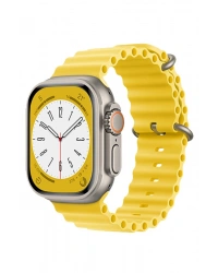Newface Apple Watch 38mm Ocean Kordon - Sarı