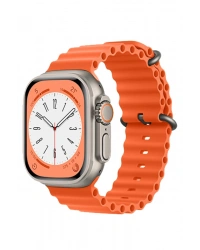 Newface Apple Watch 38mm Ocean Kordon - Turuncu