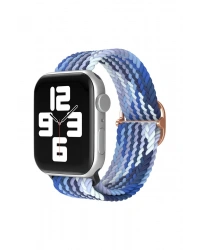 Newface Apple Watch 38mm Star Kordon - Lacivert-Mavi