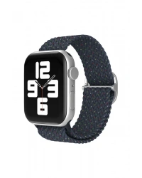 Newface Apple Watch 42mm Star Kordon - Benekli Lacivert