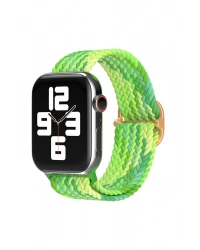 Newface Apple Watch 42mm Star Kordon - Turkuaz-Yeşil