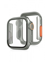 Newface Apple Watch 44mm Watch 49mm Kasa Dönüştürücü ve Ekran Koruyucu - Yıldız Işığı