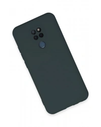 Newface General Mobile GM 20 Kılıf Nano içi Kadife Silikon - Koyu Yeşil