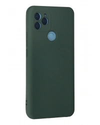 Newface General Mobile GM 21 Kılıf Nano içi Kadife Silikon - Koyu Yeşil