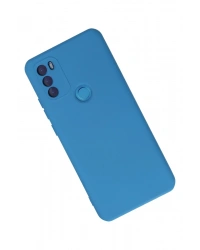 Newface General Mobile GM 21 Plus Kılıf Nano içi Kadife Silikon - Mavi