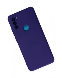 Newface General Mobile GM 21 Plus Kılıf Nano içi Kadife Silikon - Mor