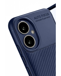 Newface Honor 400 Kılıf Auto Focus Karbon Kapak - Lacivert