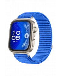 Newface Huawei Fit 4 Braid Kordon - Mavi