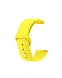 Newface Huawei GT4 41mm 18mm Klasik Kordon - Sarı
