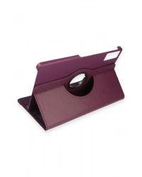 Newface Huawei Honor Pad 10 12.1 Kılıf 360 Tablet Deri Kılıf - Mürdüm