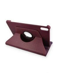 Newface Huawei Honor Pad V9 Kılıf 360 Tablet Deri Kılıf - Mürdüm