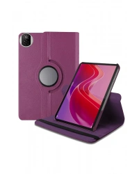 Newface Huawei Honor Pad X7 360 Tablet Deri Kılıf - Mor