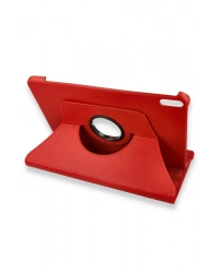 Newface Huawei Honor Pad X8A Kılıf 360 Tablet Deri Kılıf - Kırmızı