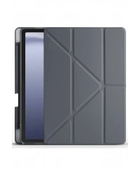 Newface Huawei Honor Pad X9 11.5 Kılıf Kalemlikli Mars Tablet Kılıfı - Koyu Gri