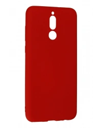 Newface Huawei Mate 10 Lite Kılıf Nano içi Kadife Silikon - Kırmızı