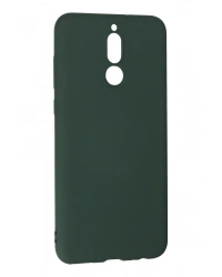 Newface Huawei Mate 10 Lite Kılıf Nano içi Kadife Silikon - Koyu Yeşil