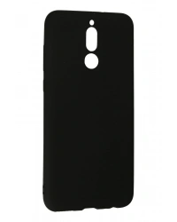 Newface Huawei Mate 10 Lite Kılıf Nano içi Kadife Silikon - Siyah